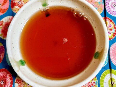 梅シロップDeゼラチンゼリー